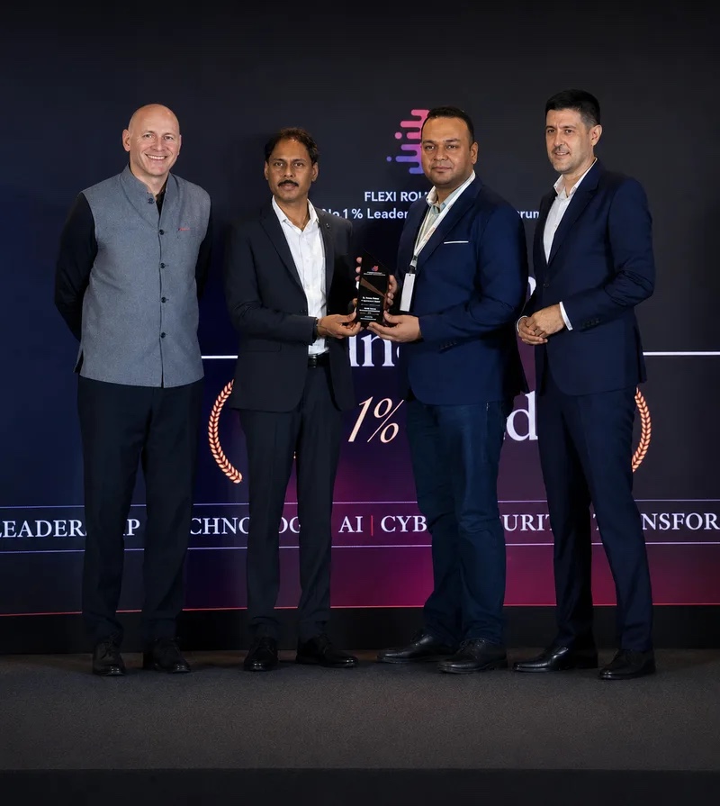 Award: Top 1% Leader Award — AI & Digital Transformation, Flexi Rooms 2026